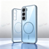 Caing For Infinix Hot 70 Pro 5G X6896 Hot 70Pro Matte Transparent Magnetic Shockproof Phone Case