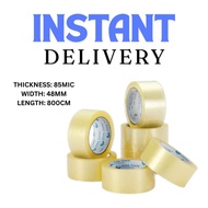 INSTANT DELIVERY - 48MM CLEAR TAPE / TRANSPARENT SALOTAPE / CLEAR SALOTAPE