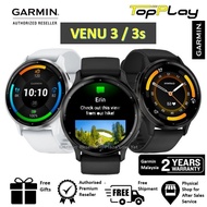 Garmin VENU 3 / VENU 3s - AMOLED Touch Screen Clall Voice Assistant GPS Multisport Smart Watch