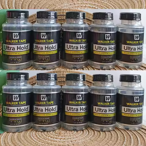 3.4oz/101ml Walker Tape Ultra Hold Lace Wig Glue 1PCS Waterproof Transparent Lace Adhesive for Hair 