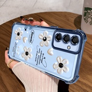 Casing HP For Samsung Galaxy A15 4G A15 5G A16 4G A16 5G A25 5G Case Cesing Flower Cellphone Protect