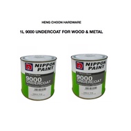 1L NIPPON PAINT 9000 UNDERCOAT FOR WOOD &amp; METAL (READY STOCK)