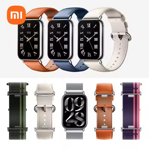 original xiaomi Mi Band 9pro 8pro Quick Detachable Kona leather magnetic Wrist strap Leather strap R