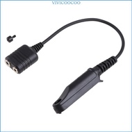 VIVI Waterproof Radio Two Way Radio  Adapter Cable for UV-5R BF-888S Adapter Cable for  UV-9R
