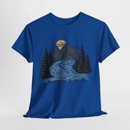 Retro Mountain T-Shirt | Adventure Tee | Adventure is calling mountain Shirt