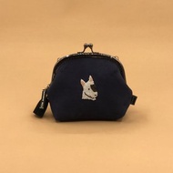 牛頭梗 賤狗 縫珠大臉系列 口金包 零錢包 縫珠零錢包 含鍊子