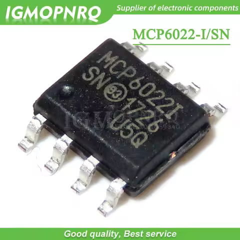 10PCS MCP6002-I/SN MCP601-I/SN MCP6022-I/SN MCP602-I/SN MCP6002 MCP601 MCP602 MCP6022 SOP-8 l can be