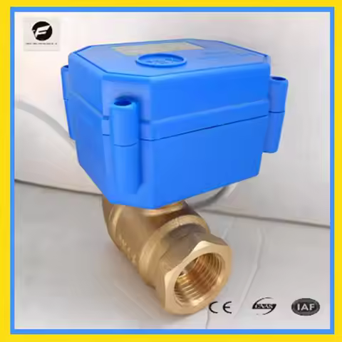 CWX-15Q/N 2-way brass electric ball valve DC3-6v DC5v DC12v DC24v 1/2'' 3/4'' 1'' CR01 CR02 CR03 CR0