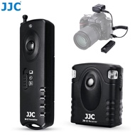 JJC JM-M(II) 30 Meter Radio Wireless Remote Control Replace MC-DC2 Camera Shutter Release For Nikon Z5 Z6 Z7 II Z6II Z7II D90 D750 D610 D600 D3100 D3200 D3300 D5000 D5100 D5200 D5300 D5500 D5600 D7000 D7100 D7200 D7500 P1000 P7700 P7800