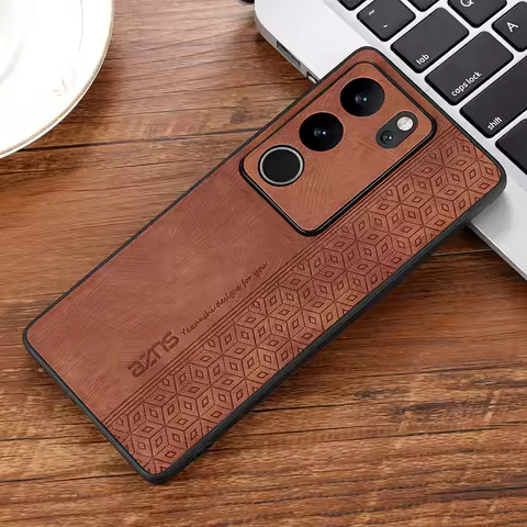 Luxury Leather Case For VIVO V25 27 Pro E For VIVO X80 90 S Pro Fashion Business Elite Shock proof C