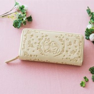 YOU+MORE ! 三葉草☘️花叢裡的兔兔壓花長款銀包🐰【現貨】