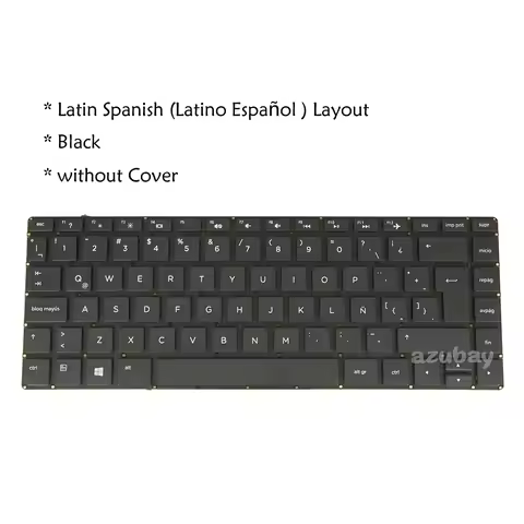 Spanish Keyboard for Hp Laptop 773713-161 767263-161, Pavilion 14-V 14-V000 14-V002La 14-V003La 14-V