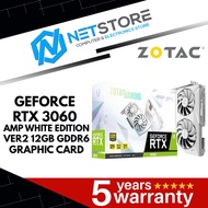 ZOTAC GAMING GEFORCE RTX 3060 AMP WHITE EDITION VER2 12GB GDDR6 GRAPHIC CARD - ZT-A30600F-10P-V2