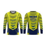 BHW&BNS high-quality T-shirt fully sublimated long-sleeved shirt breathable and skin-friendly fabric