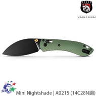Vosteed Folding Knife Mini Nightshade | 14C28N Steel Aluminum Handle A0215 Interpretation Country