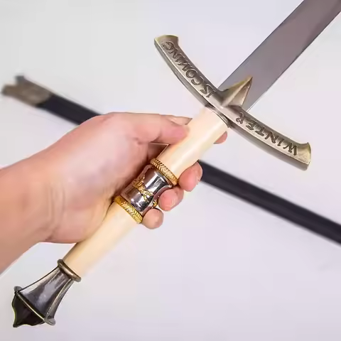 Wolf Head Ice Sword,winter is coming, Song of Ice and Fire, Stark Stainless Steel Sword blade cospla
