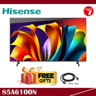 [ Delivered by Seller ] HISENSE 85 Inch A6100N Series 4K UHD TV - 85A6100N