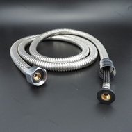 1.5m 2m Bathroom Stainless Steel Shower Head Hose Flexible Water tube Pipe High Density Faucet Pulli