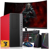 HP Z1 Gaming Desktop, Red Edition – Intel Core i7 9th Gen | 16GB DDR4 Ram | 512GB SSD | GTX 1660s | 