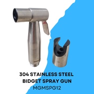 SingLock 304 Stainless Steel Bidet Spray Gun - MGMSPG12 (With Holder)