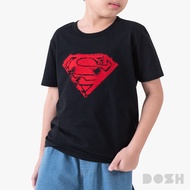 DOSH BOYS T-SHIRTS SUPERMAN เสื้อยืดคอกลมเด็กชาย PWSBT5006-BL (4-12)