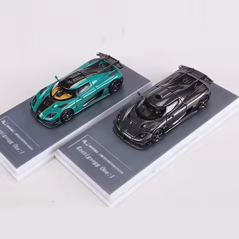 MJ 1:64 One:1 Diecast Model Car The hood can be opened