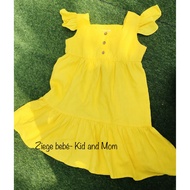 Fairy-wing baby girl dress, designer goods, Absorbent Linen material
