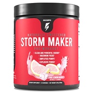 Storm Maker Pre Workout - Long Lasting Energy, Organic Caffeine & Yerba Mate, L-Citruline, Ashwagand