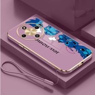 Honor X9d 5G HONOR X9d Cartoon Stitch Name Custom Case Mobile Case Protected Cover