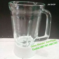 GELAS BLENDER CUCINA JUS+PISAU(SET) HR1791 HR1741