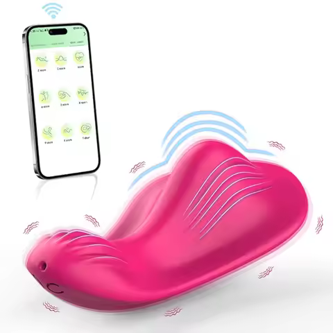 Wearable Vibrator App Control Wireless Egg Skipping Fun Toys Clitoris Stimulator Masturbation Soft G