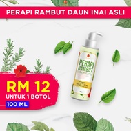 Syampu & Perapi Rambut Daun Inai Khas Untuk Rawat Rambut Gugur, Kelemumur Dan Sihatkan Kulit Kepala.