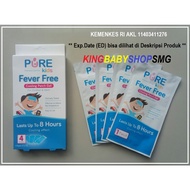 KBS Kids Fever Free Cooling Patch Gel 4 Sheets [ED: 15.11.25]