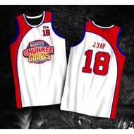 Purefoods CHUNKEE QUANTS YAP 18 PBA jersey ganap na sublimated basketball fan jersey