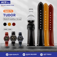Apply To TUDOR 22mm Watch Leather Strap For Heritage Black Bay M79250BA