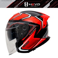 HEVO Vs Visco Open Face Helmet OF126