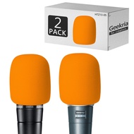 Geekria cho người sáng tạo bọt kính chắn gió Tương thích với Shure mv7 sm58lc beta 57A PGA48-QTR PGA