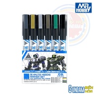 30 Minutes Missions Marker Model Paint Pen – TMS01 Weapon & Frame Set (6 pieces)