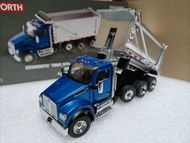 DM 1 50 Kenworth Alloy Dump Truck Cargo Truck Model Kenworth T880S SFFA
