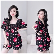 Đồ Bộ Đùi Lụa Nhật Bigsize 50-100kg Đồ Bộ Mặc Nhà Pijama f