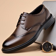 916 Top Layer Cowhide Men's Formal Leather Shoes UT5H