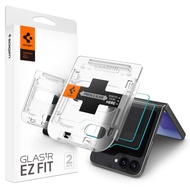 SPIGEN 2 Pack ฟิล์มกระจกสำหรับ Galaxy Z Flip 6 [Glas.tR EZ Fit] Less Time Guaranteed Alignment / ฟิล