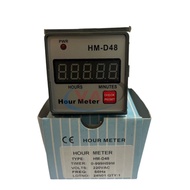 Hour meter HM-D48/hour meter digital/hour meter