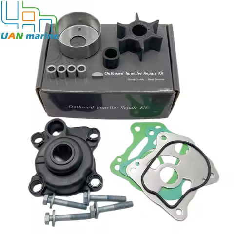 06193-ZV7-020 Water Pump Impeller kit with Housing For Honda Marine Outboard BF 25 35 HP Motor 06193