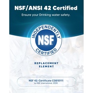 BOGDA W10295370A Water Filter Replacement Fit for EDR1RXD1, WHR1RXD1, Filter 1, W10295370, KAD1RXD1,