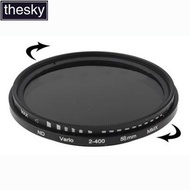 58mm ND Fader Neutral Density Adjustable Variable Filter ND 2 to ND 400 Filter