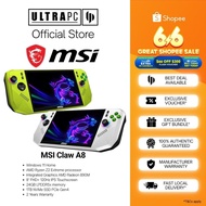 MSI Claw A8 Gaming Handheld – 8″ FHD 120Hz Touchscreen - AMD Ryzen Z2 Extreme - 24GB - 1TB SSD