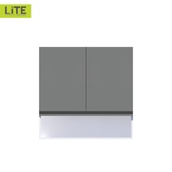 STARMARKตู้แขวนบานเปิดคู่ 1 ช่องโล่ง  รุ่น MAXII W80x D30x H80CM.