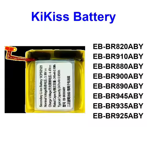 EB-BR820ABY EB-BR890ABY EB-BR910ABY 247-590mAh For Samsung Galaxy Watch 46MM Active 2 4 6 44MM SM-r9
