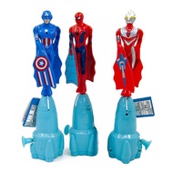 Ultraman Kweichow Moutai Toy Superman Rotating Ultraman Cable Spider-Man Captain America Boy Toy Outdoor